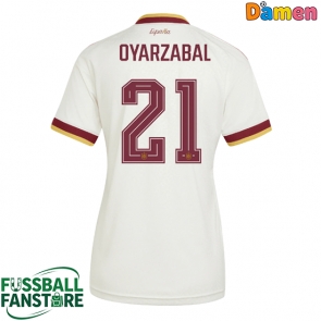 Spanien Mikel Oyarzabal #21 Replik Auswärtstrikot Damen WM 2026 Kurzarm